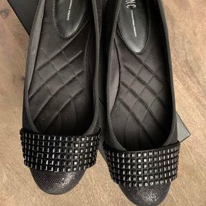 INC Women’s Ballet Flats Shoes - Black - 8.5M